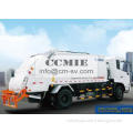 PLC Rear Loader Automated Garbage Trucks , Self Compress Wa